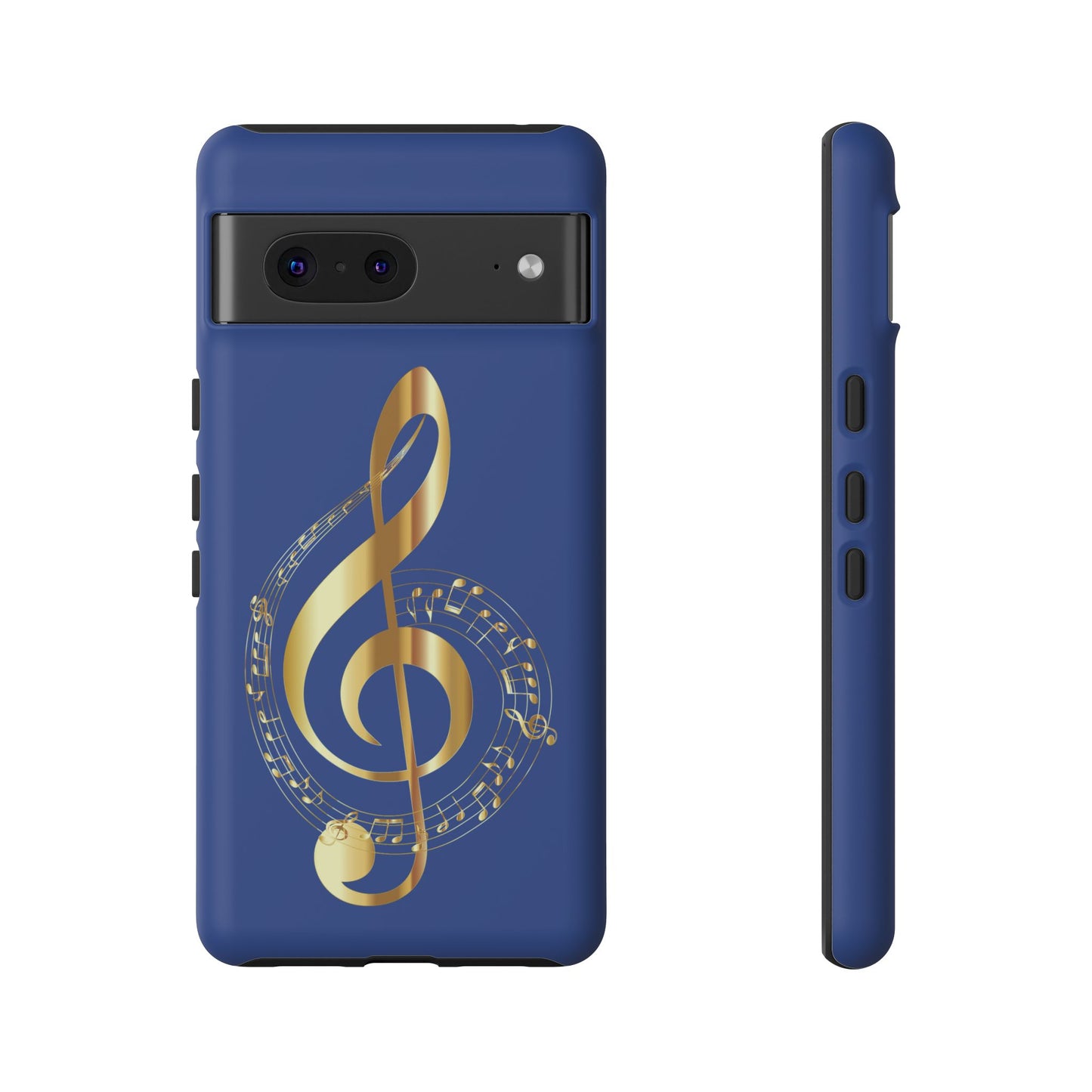 Tough Cases Blue and Gold Musical Note