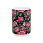 Floral Ceramic Coffee Mug - Perfect for Home, Gifts, Tea Lovers, Mother's Day, Floral Decor, Tea or Coffee, Rose Design