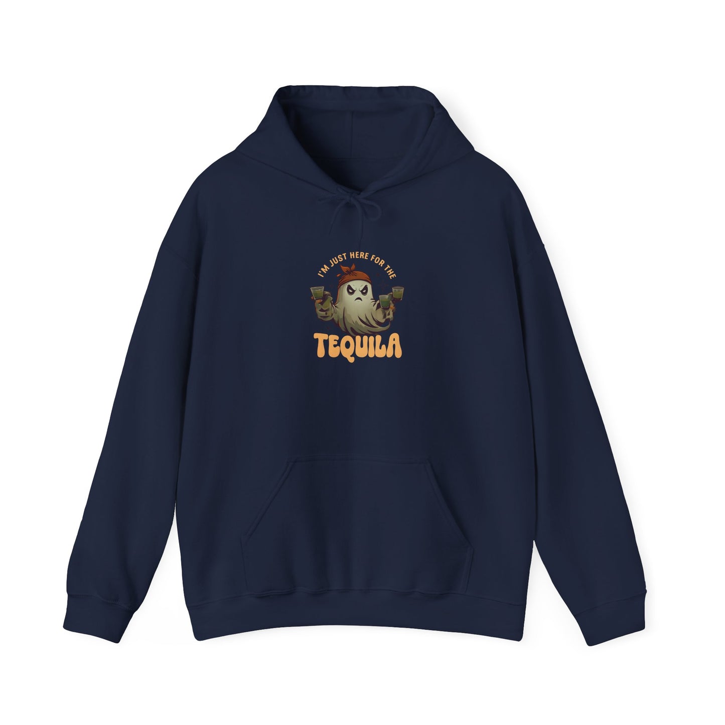 Unisex Heavy Blend™ Hooded Sweatshirt Only here for the Tequila