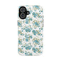 Floral Phone Case - Tough Cases, Durable Phone Cover, Cute Floral Design, Gift for Her, Trendy Phone Accessory, Spring Style
