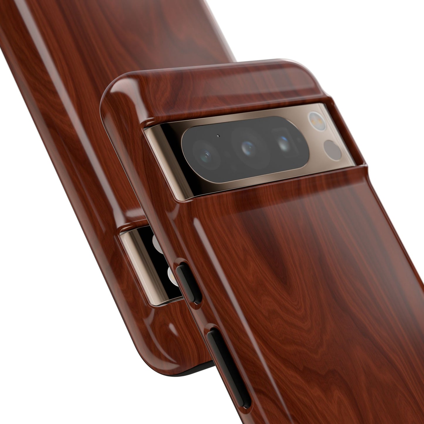 Wood Grain Phone Case, Stylish Tough Cases, Nature-Inspired Protective Cover, Unique Gifts for Him and Her, Eco-Friendly Tech Accessory