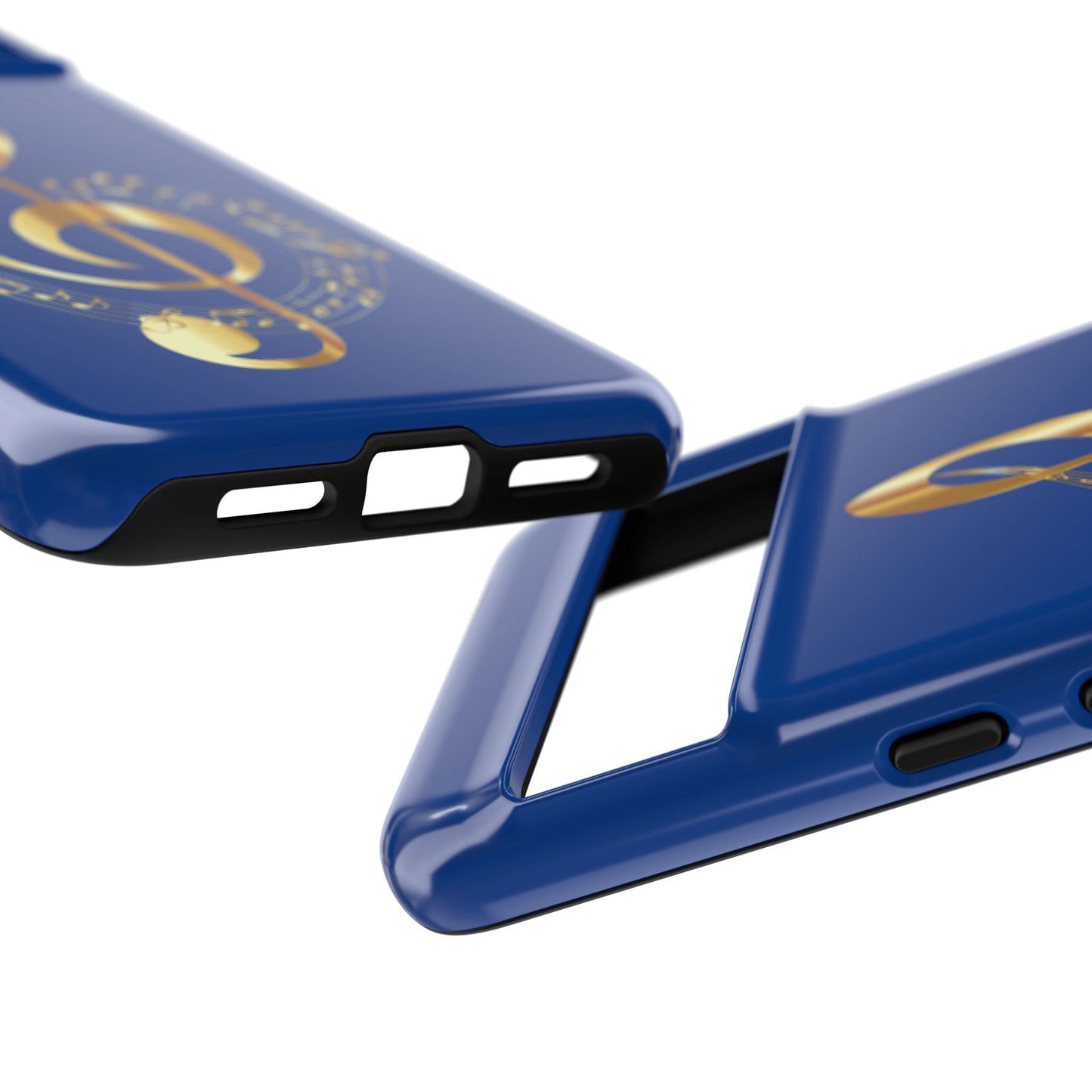 Tough Cases Blue and Gold Musical Note