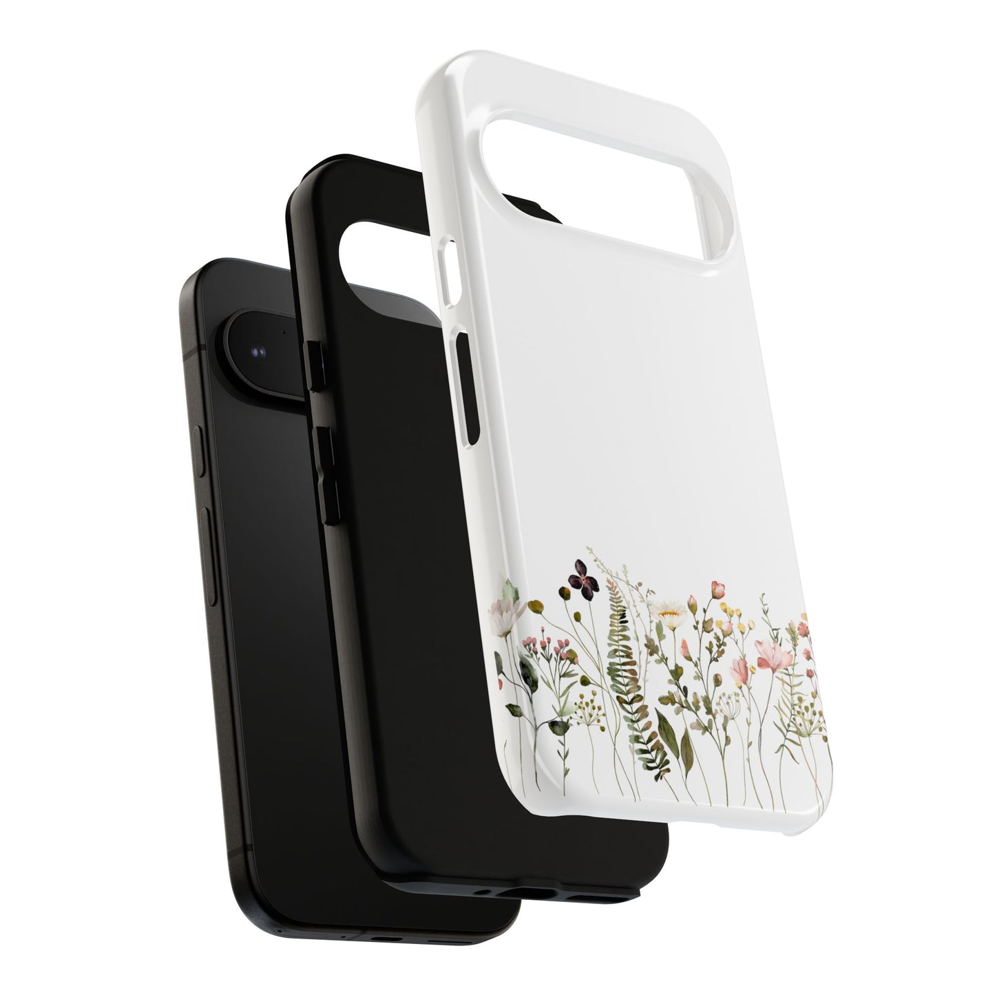 Floral Phone Case - Tough Cases for Nature Lovers, Stylish Floral Design, Phone Protection, Gifts for Her, Eco-Friendly Tech Accessories