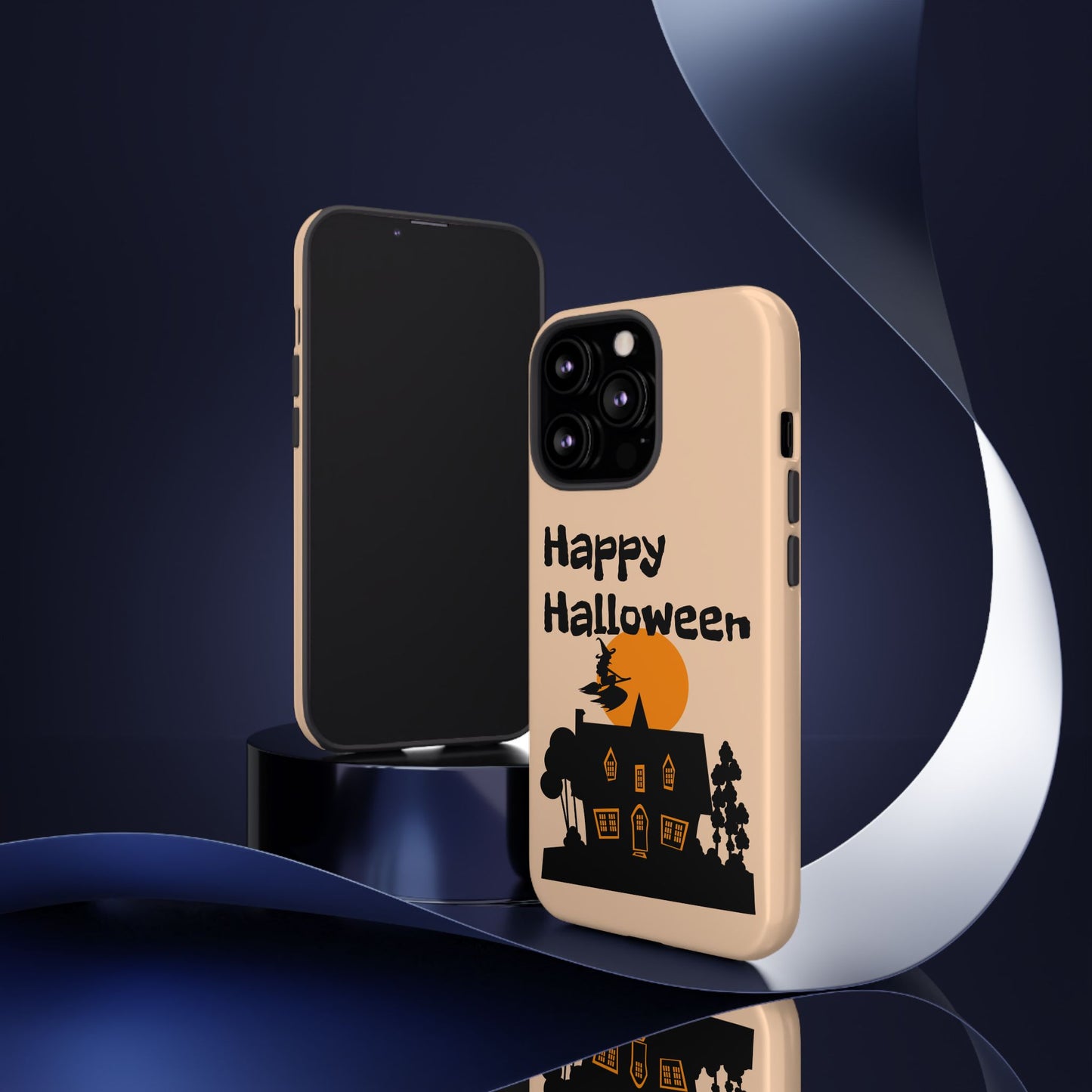 Halloween Phone Case, Spooky Mobile Cover, Tough Case for Phone, Witch Design, Fall Decor, Unique Gift for Halloween