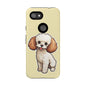 Cute Dog Phone Case, Pet Lover Gift, Custom Phone Cover, Cartoon Dog Case, Durable Phone Accessory