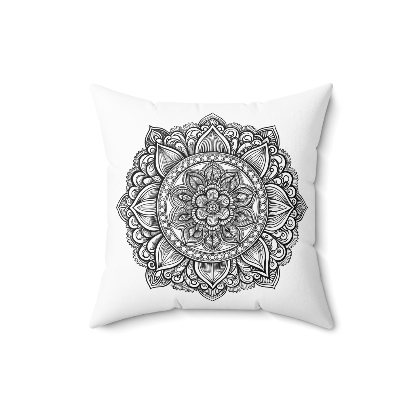Boho Mandala Pillow