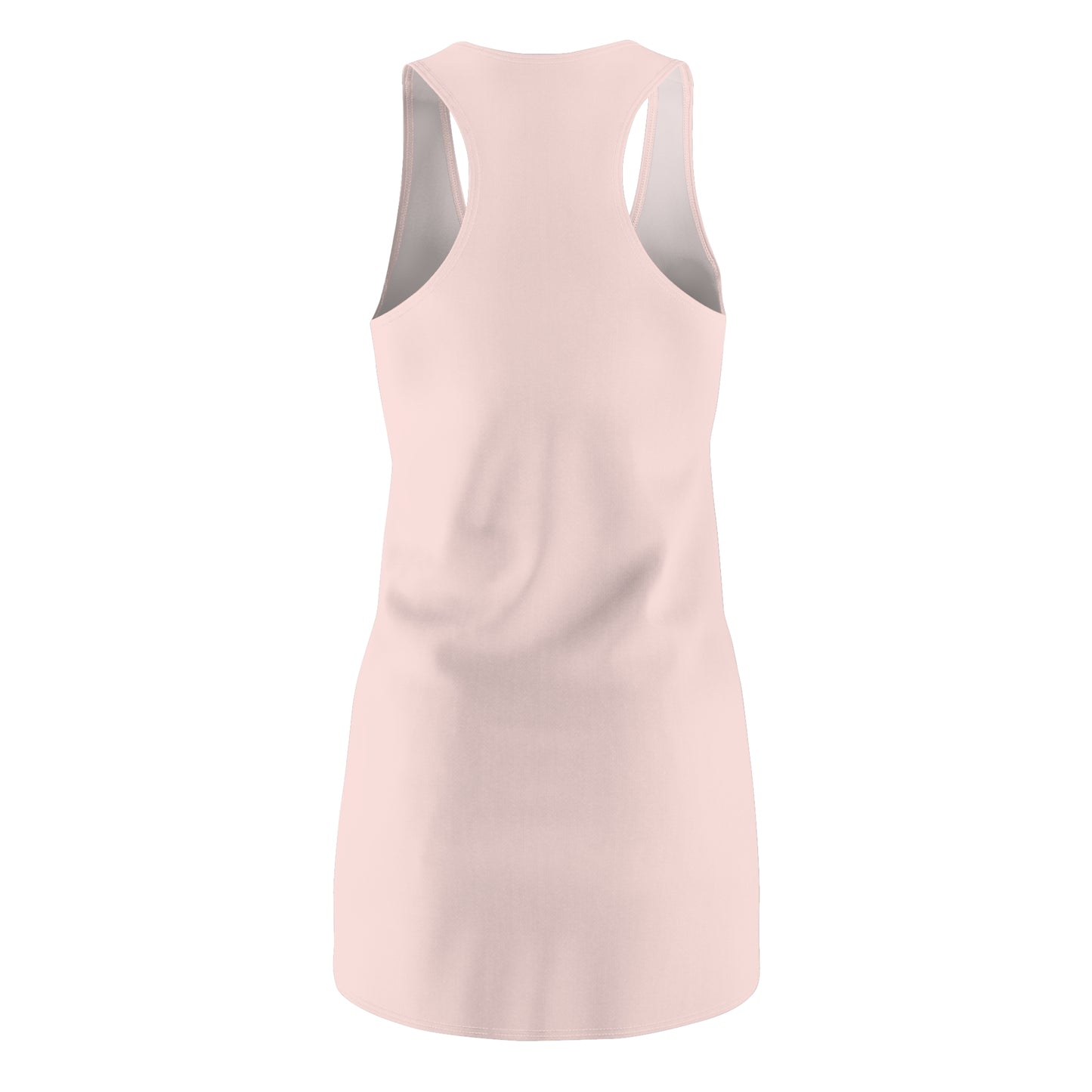 Women's Racerback Dress with Elegant Red Lips Design | Summer Fashion, Casual Wear, Beach Cover-Up, Gift for Her, Trendy Outfit