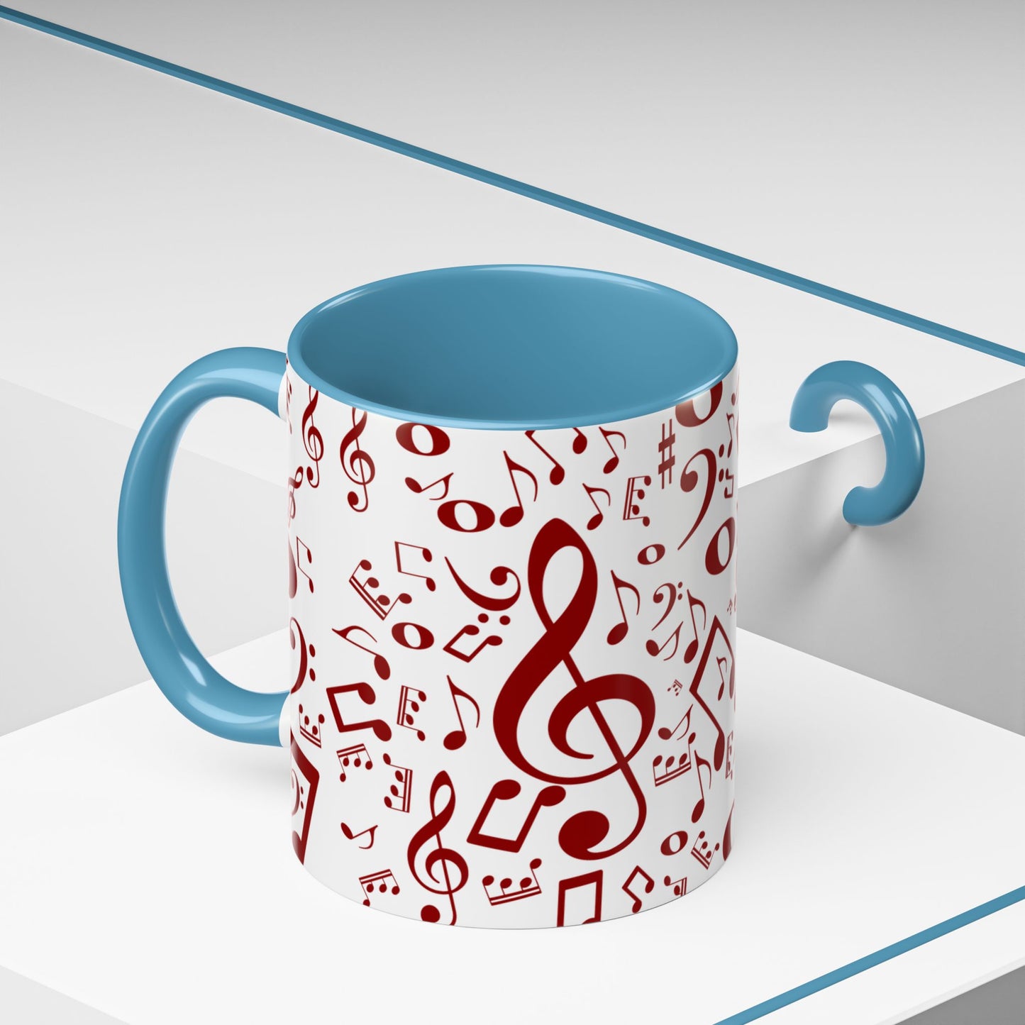 Musical Accent Mug - Perfect for Music Lovers, Gifts for Musicians, Coffee Lover's Essential, Singing Inspiration, Music-Themed [...]