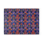 Glass Cutting Board — Vibrant Floral Tile Pattern Decorative Kitchen Board