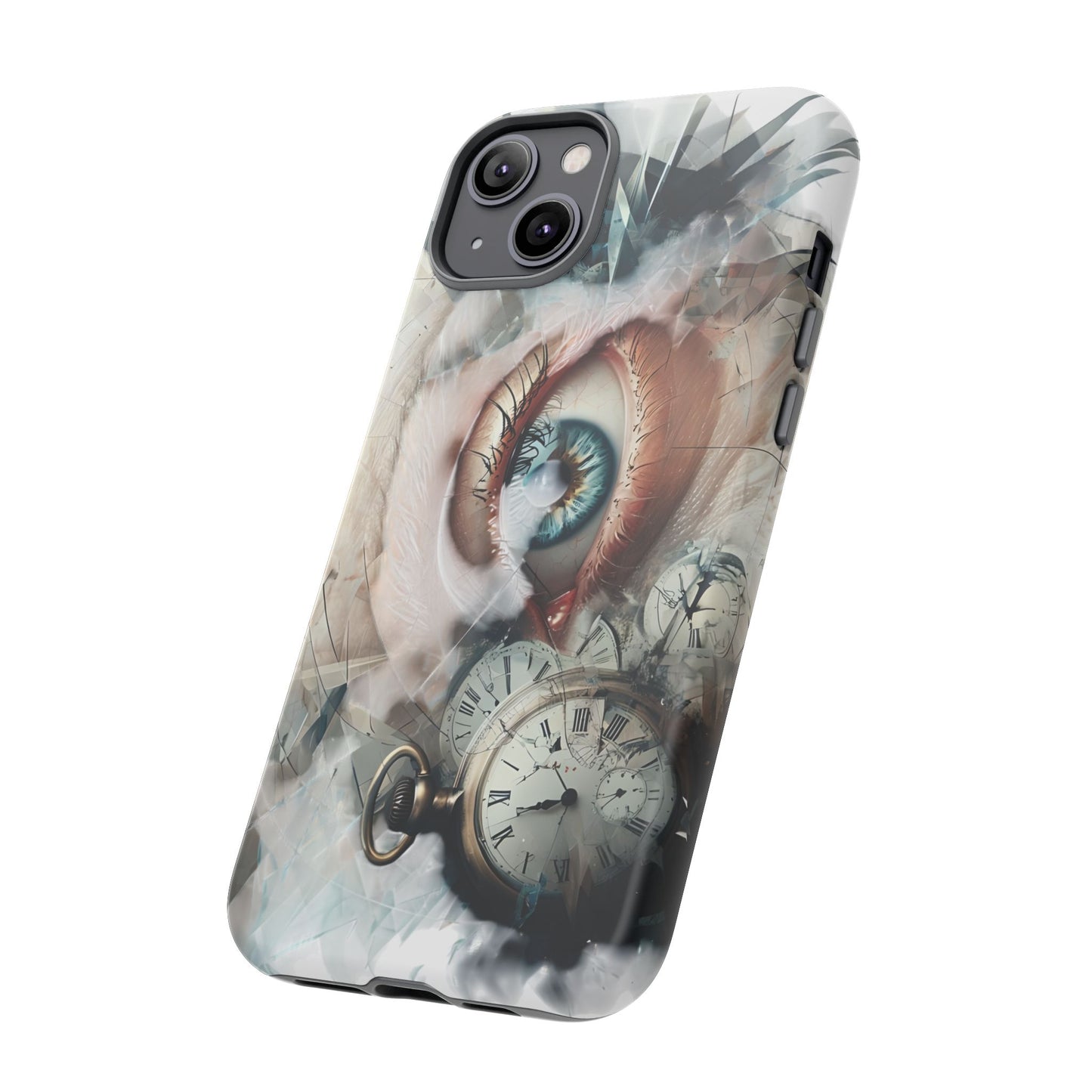 Artistic Eye Phone Case, Unique Smartphone Cover, Whimsical Gift for Art Lovers, Trendy Tech Accessory, Birthday Present, Holiday Gift