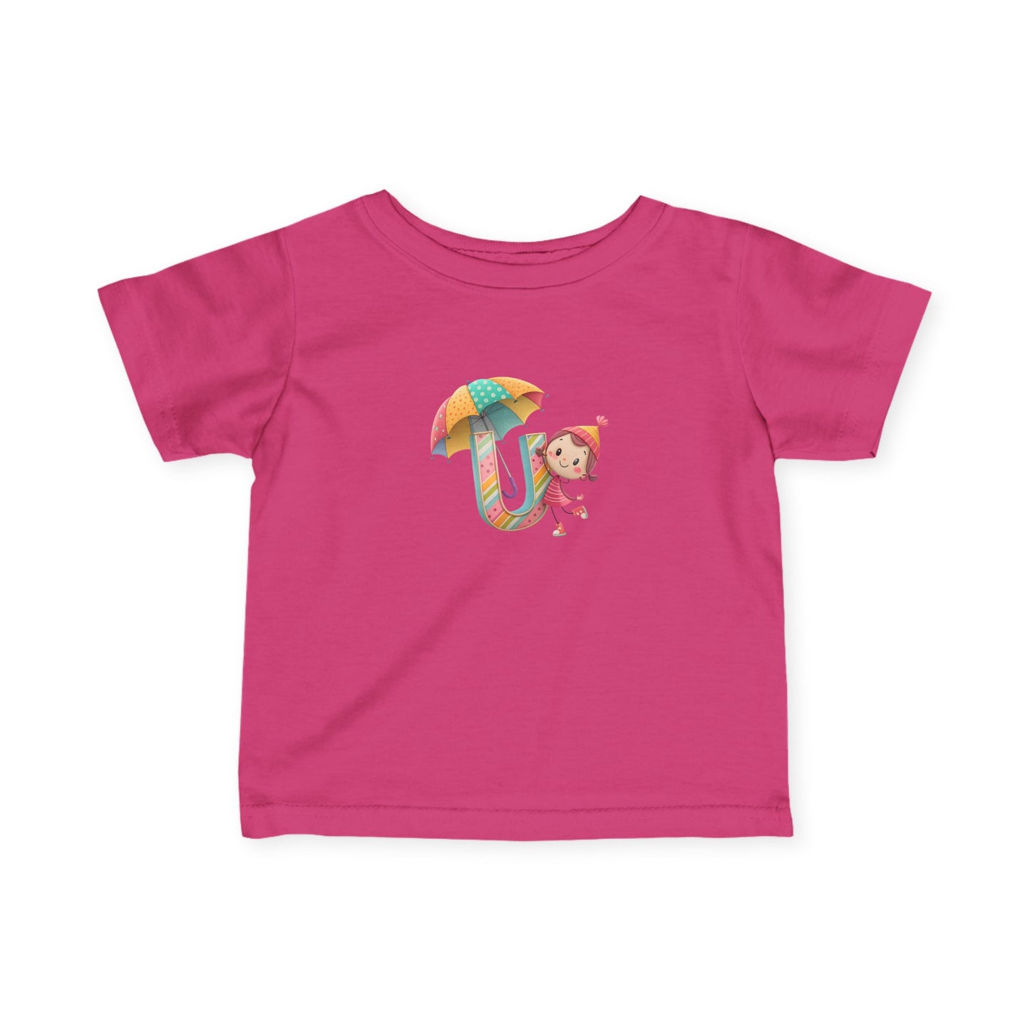 Adorable Infant Fine Jersey Tee with Colorful Umbrella Design, Baby Tee, Toddler Shirt, Cute Kids Clothing, Playtime Outfit, Gift for [...]