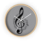 Musical Notes Wall Clock, Perfect Gift for Musicians, Home Decor