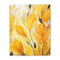 Gorgeous Yellow Matte Canvas Art Print, Stretched, 1.25"
