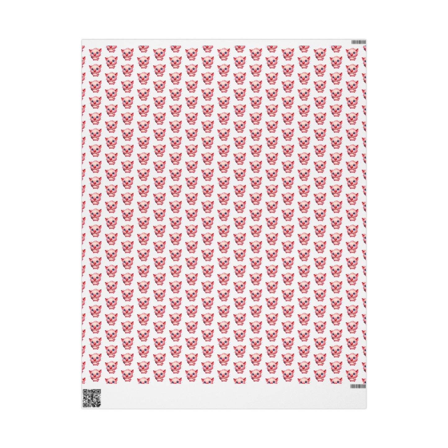 Cute Piggy Wrapping Paper, Gift Wrap for Birthdays, Baby Showers, Holidays, Kids Parties, Festive Occasions