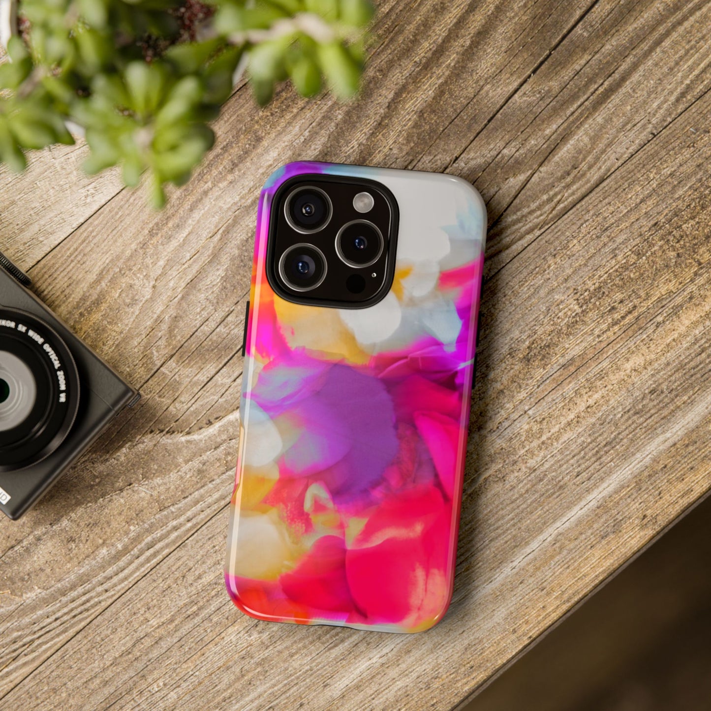 Floral Phone Case: Stylish Art for Your Device, Tough Cases, Gift for Her, Flower Print, Trendy Accessories, Phone Protection