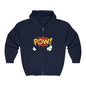 Comic Pop Art Zip-Up Hoodie - POW! Design