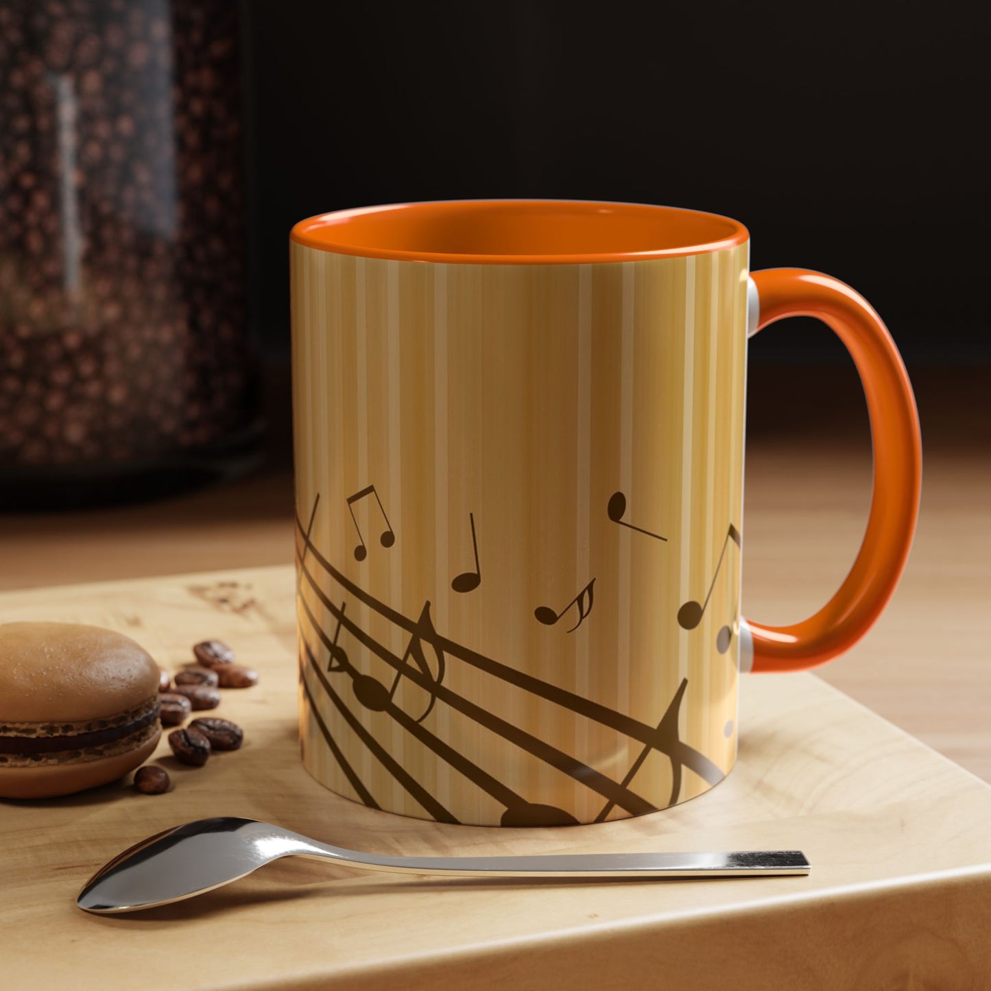 Musical Note Coffee Mug - Perfect Gift for Musicians, Coffee Lovers, Music Teachers, Birthdays, Housewarming