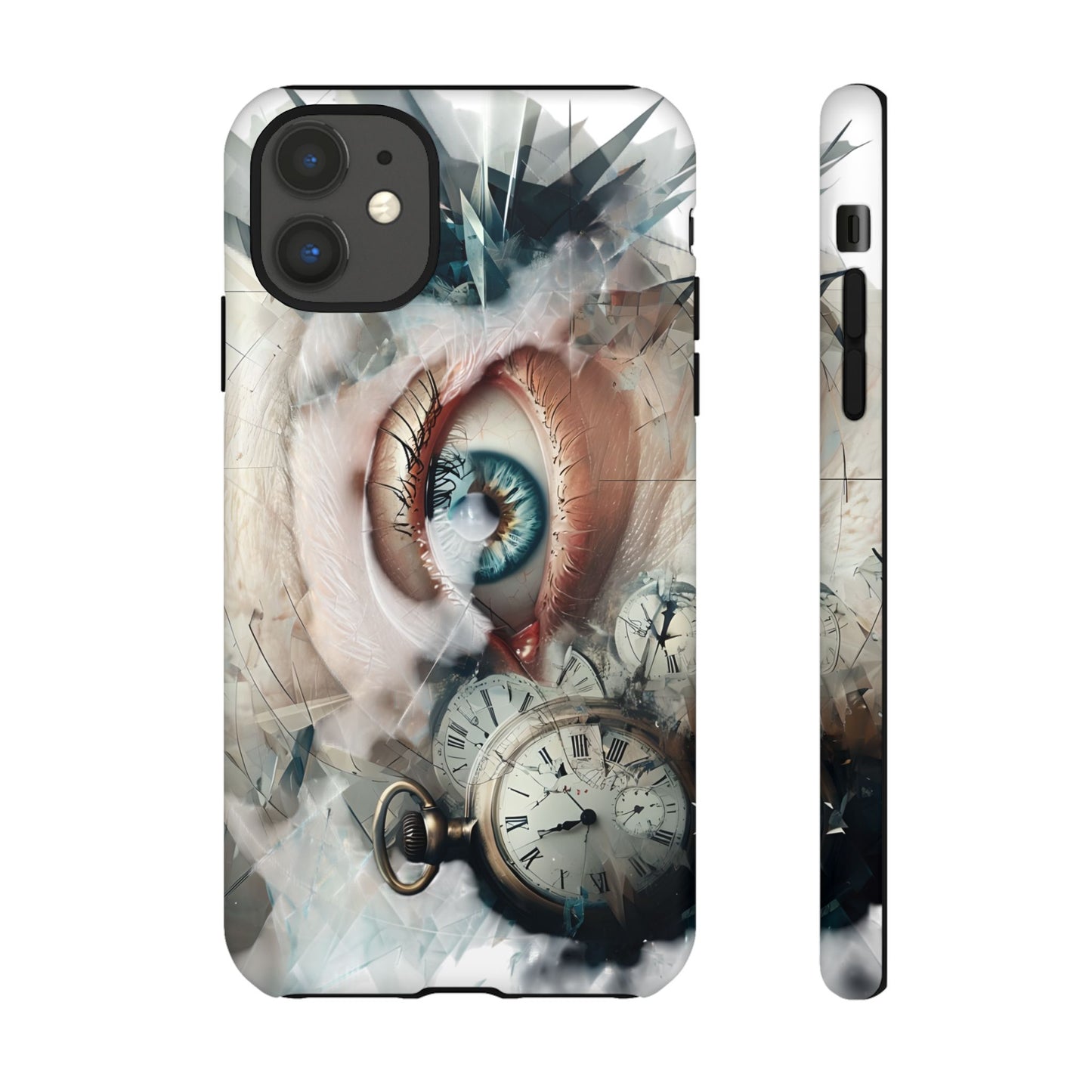 Artistic Eye Phone Case, Unique Smartphone Cover, Whimsical Gift for Art Lovers, Trendy Tech Accessory, Birthday Present, Holiday Gift