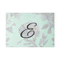 Personalized Floral Glass Cutting Board - Elegant Kitchen Decor, Unique Gift, Wedding Registry, Housewarming, Custom Monogram