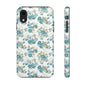Floral Phone Case - Tough Cases, Durable Phone Cover, Cute Floral Design, Gift for Her, Trendy Phone Accessory, Spring Style