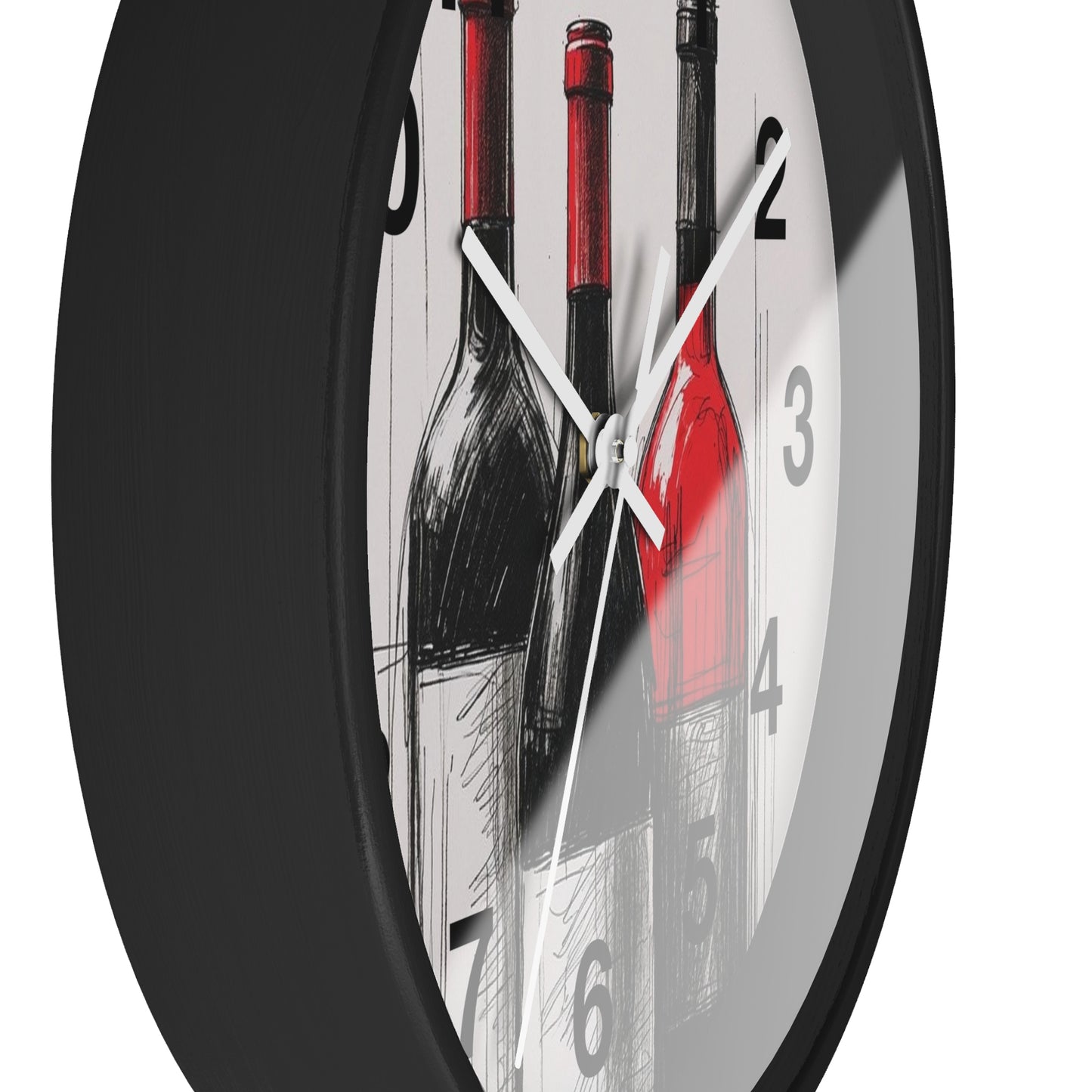 Wine Lovers Wall Clock, Decorative Timepiece for Kitchen, Bar, Home, Unique Gift for Wine Enthusiasts, Rustic Decor, Perfect for [...]