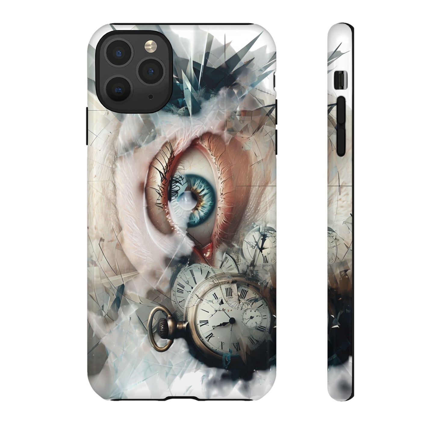 Artistic Eye Phone Case, Unique Smartphone Cover, Whimsical Gift for Art Lovers, Trendy Tech Accessory, Birthday Present, Holiday Gift