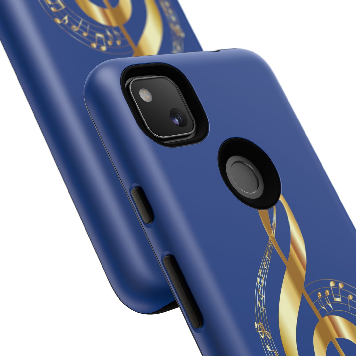 Tough Cases Blue and Gold Musical Note