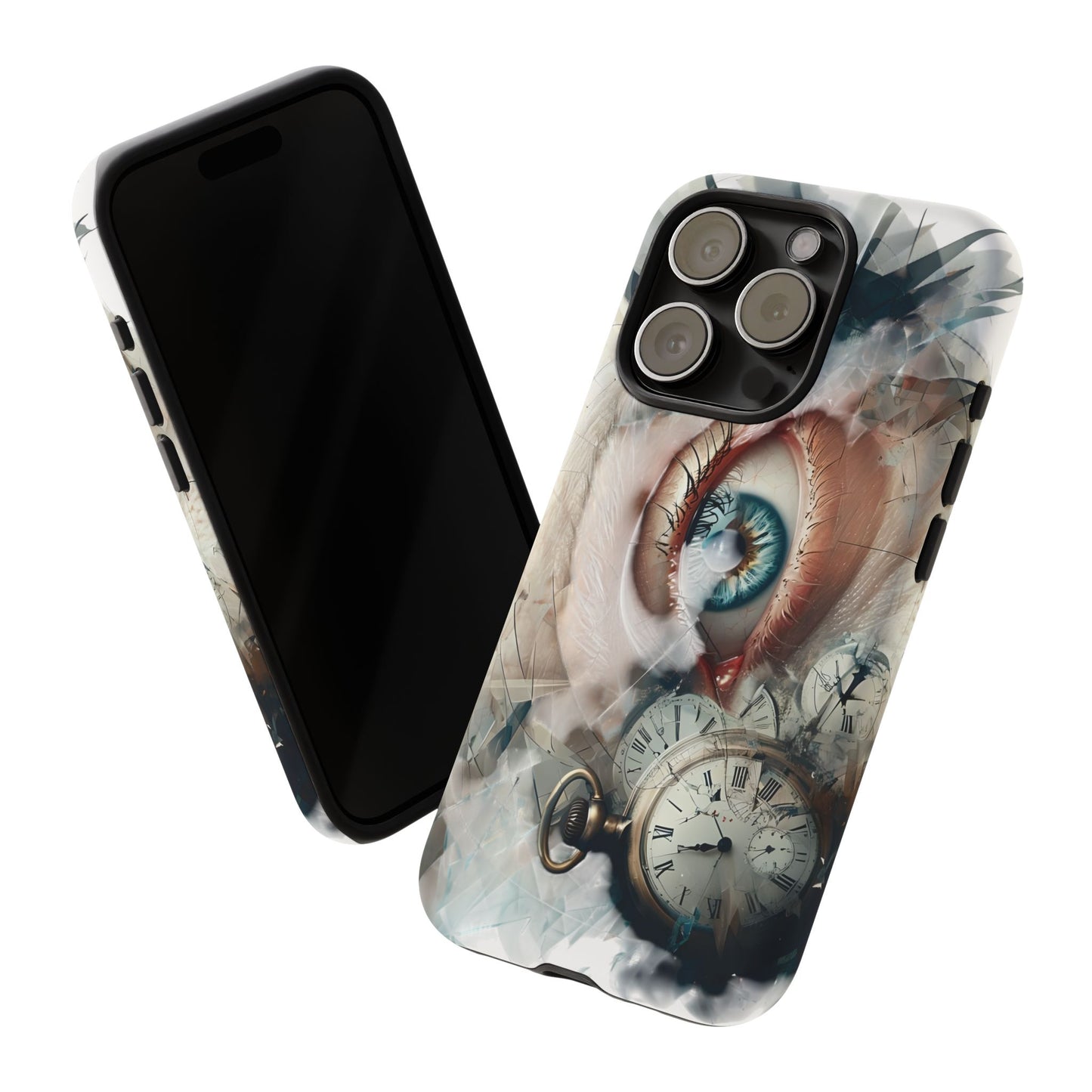 Artistic Eye Phone Case, Unique Smartphone Cover, Whimsical Gift for Art Lovers, Trendy Tech Accessory, Birthday Present, Holiday Gift