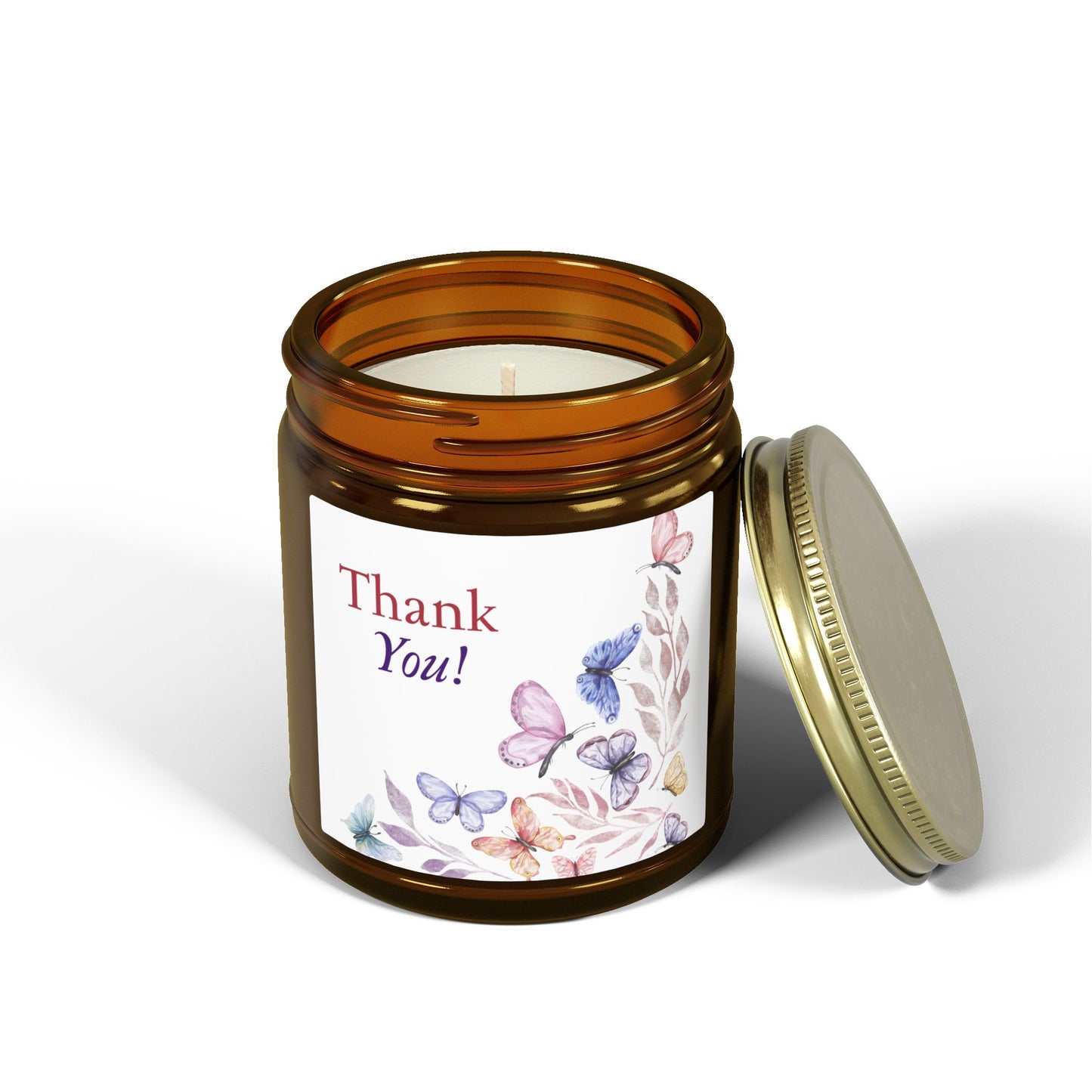 Thank You Scented Candle — Coconut Apricot Wax (4oz & 9oz)