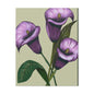 Copy of Matte Canvas, Stretched, 1.25" Purple Flowers