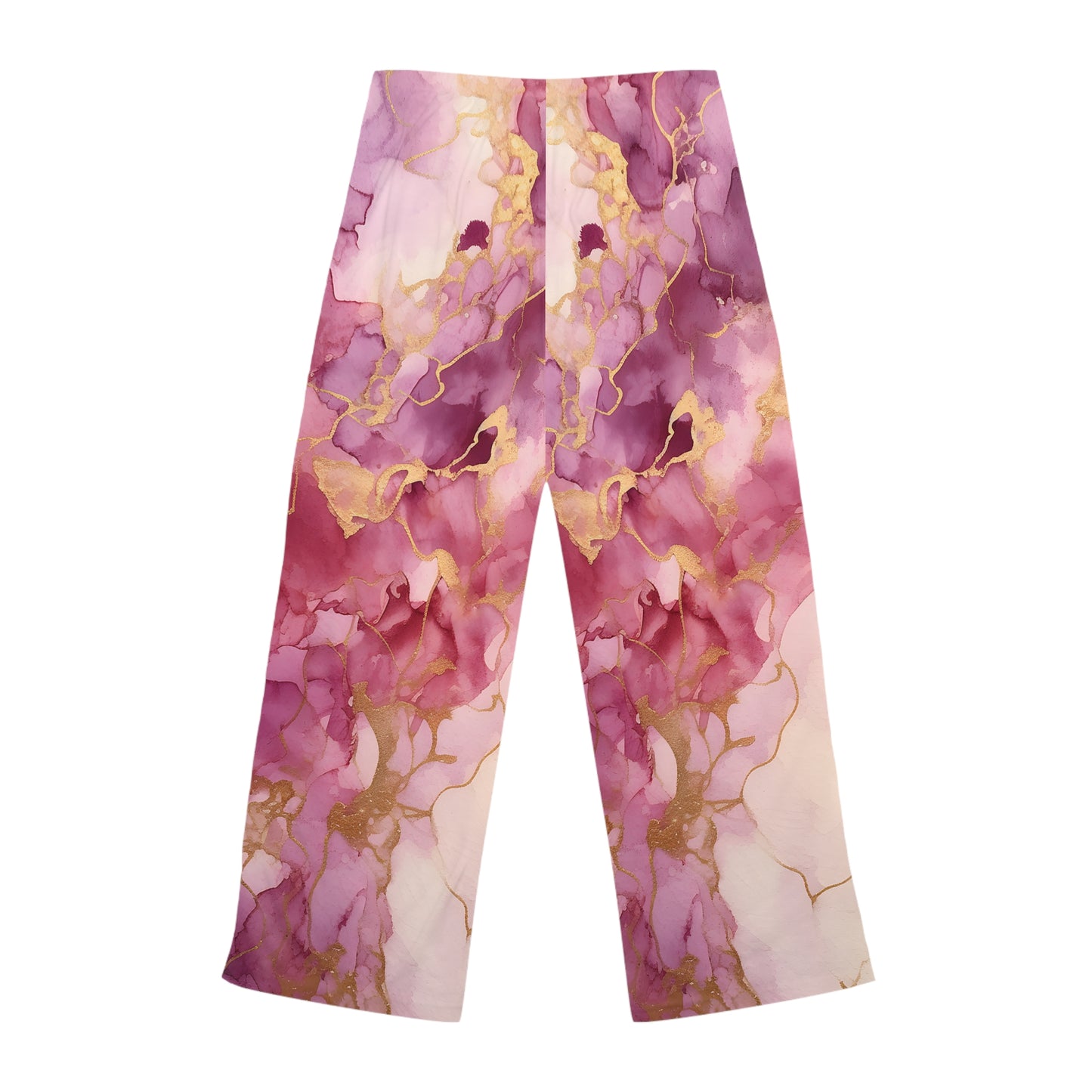 Elegant Floral Women's Pajama Pants, Cozy Loungewear, Relaxation, Sleepwear,