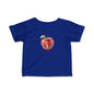 Cute Apple Mouse Infant Tee, Baby Shower Gift, Toddler T-Shirt, Kids Fruit Shirt, Spring Outfit, Playful Everyday Wear