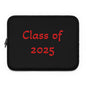 Class of 2025 Laptop Sleeve, Graduation Gift, Tech Accessory, College Bound, Personalized Laptop Case, School Pride