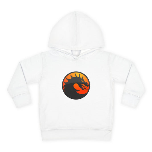 Toddler Fleece Hoodie with Dragon Design, Cozy Kids Pullover, Perfect for Playtime, Birthday Gift, Halloween Costume, Dragon Lover Apparel