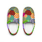 Vibrant Circle Pattern Indoor Slippers for Men - Cozy Home Footwear, Perfect Gift for Relaxation, Housewarming, Birthdays