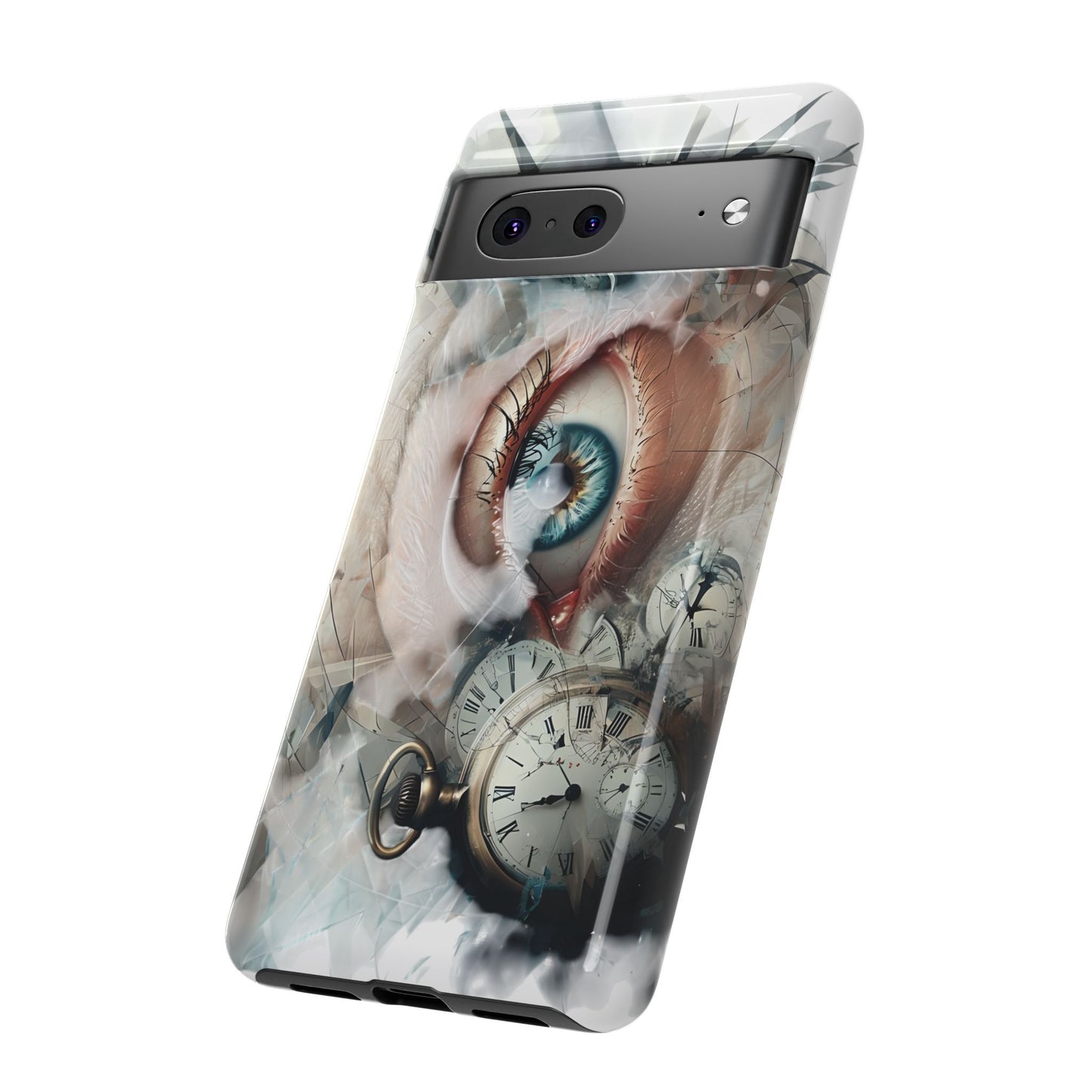 Artistic Eye Phone Case, Unique Smartphone Cover, Whimsical Gift for Art Lovers, Trendy Tech Accessory, Birthday Present, Holiday Gift