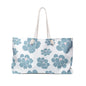 Floral Weekender Bag, Stylish Tote, Travel Bag, Beach Bag, Weekend Getaway, Floral Print Carryall