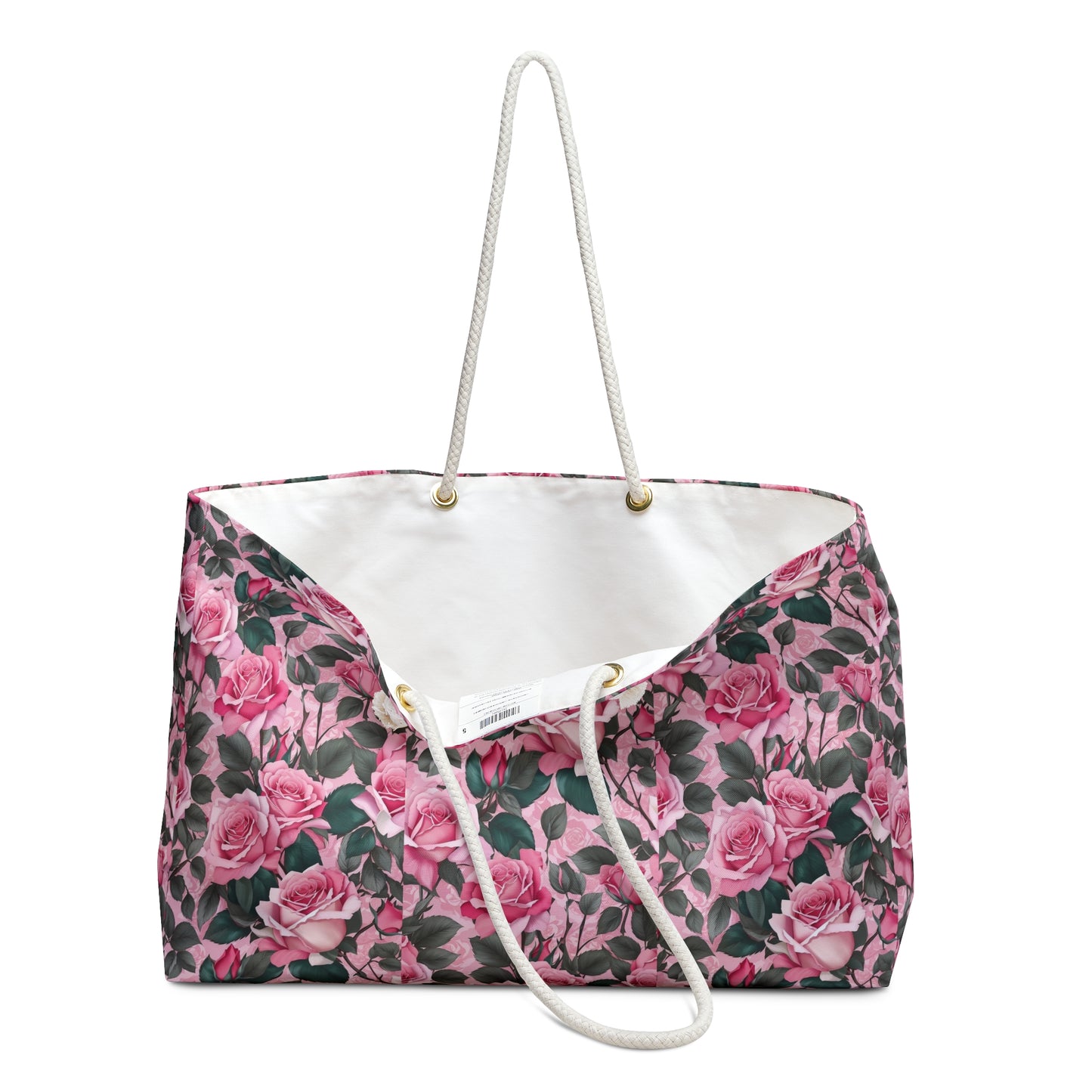 Floral Weekender Bag - Stylish Overnight Tote, Travel Bag, Weekend Getaway Bag, Floral Design, Gift for Her