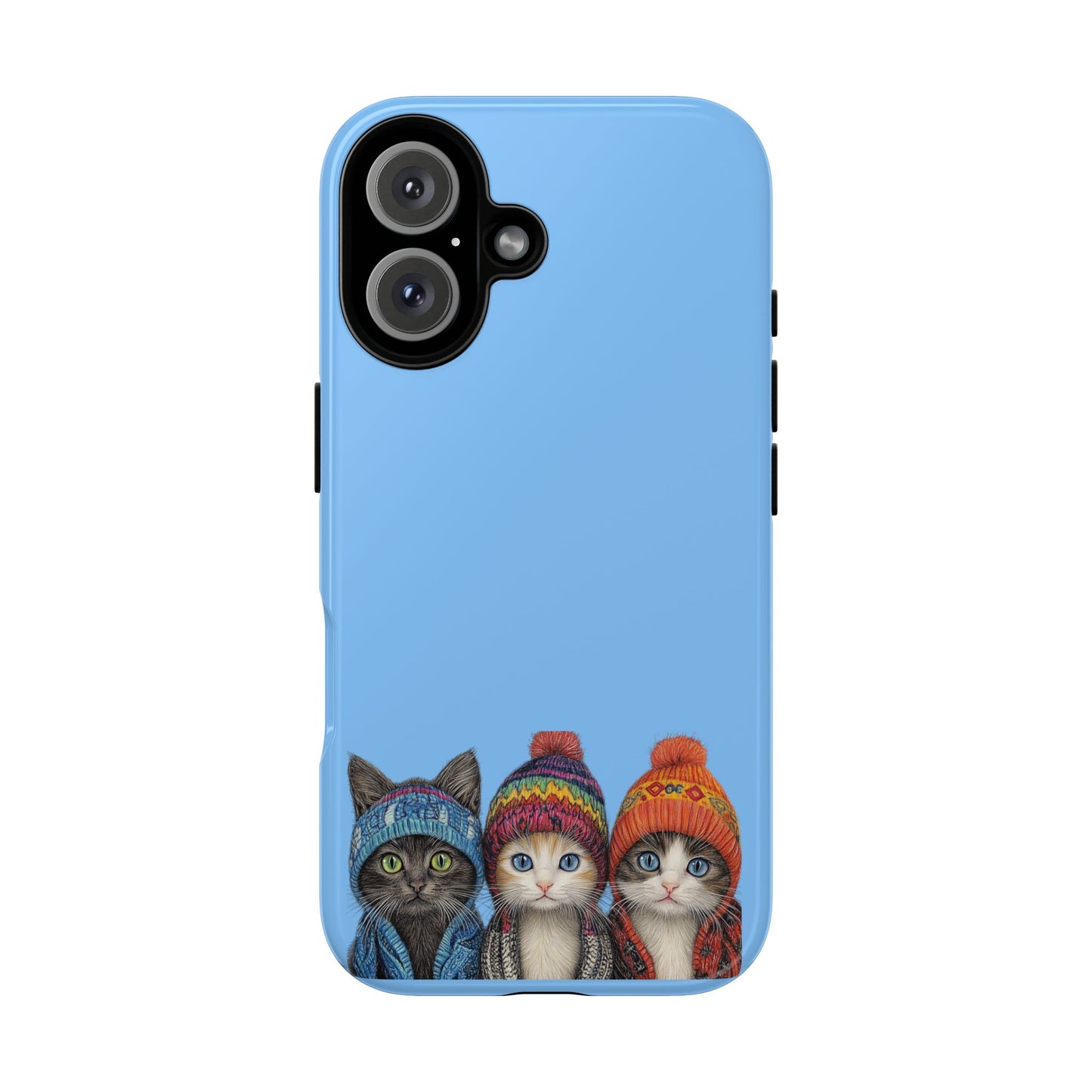 Cat-Themed Phone Case, Cute Cat Cases for Cat Lovers, Gifts for Cat Owners, Fun Cat Accessories, Holiday Present for Pet Lovers