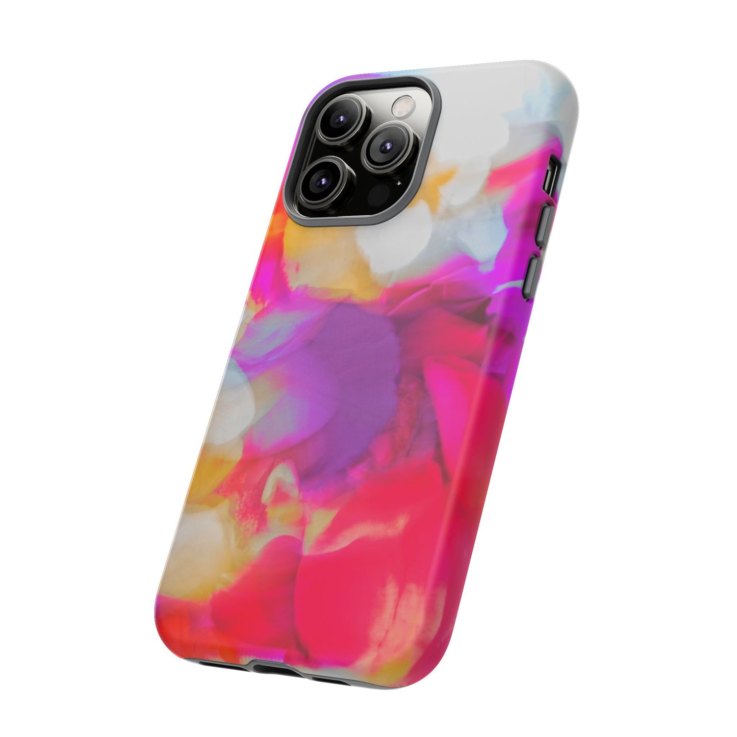 Floral Phone Case: Stylish Art for Your Device, Tough Cases, Gift for Her, Flower Print, Trendy Accessories, Phone Protection