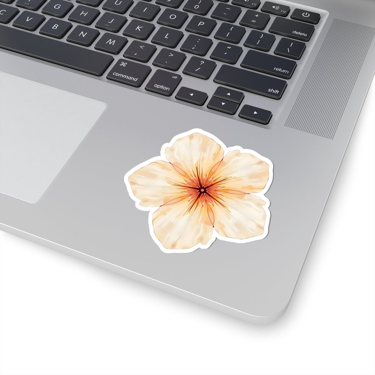 Floral Kiss-Cut Stickers, Decorative Laptop Decals, Flower Design [...]