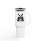 Panda Insulated Travel Mug, 40oz Cute Coffee Cup