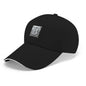 Baseball Cap for Men Women Curved Visor Sandwich - Letter B