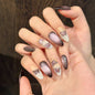 365nails: "Mystic Butterfly" – Hand-Painted Cat Eye & Butterfly Handmade Long Stiletto Nails – Image 5