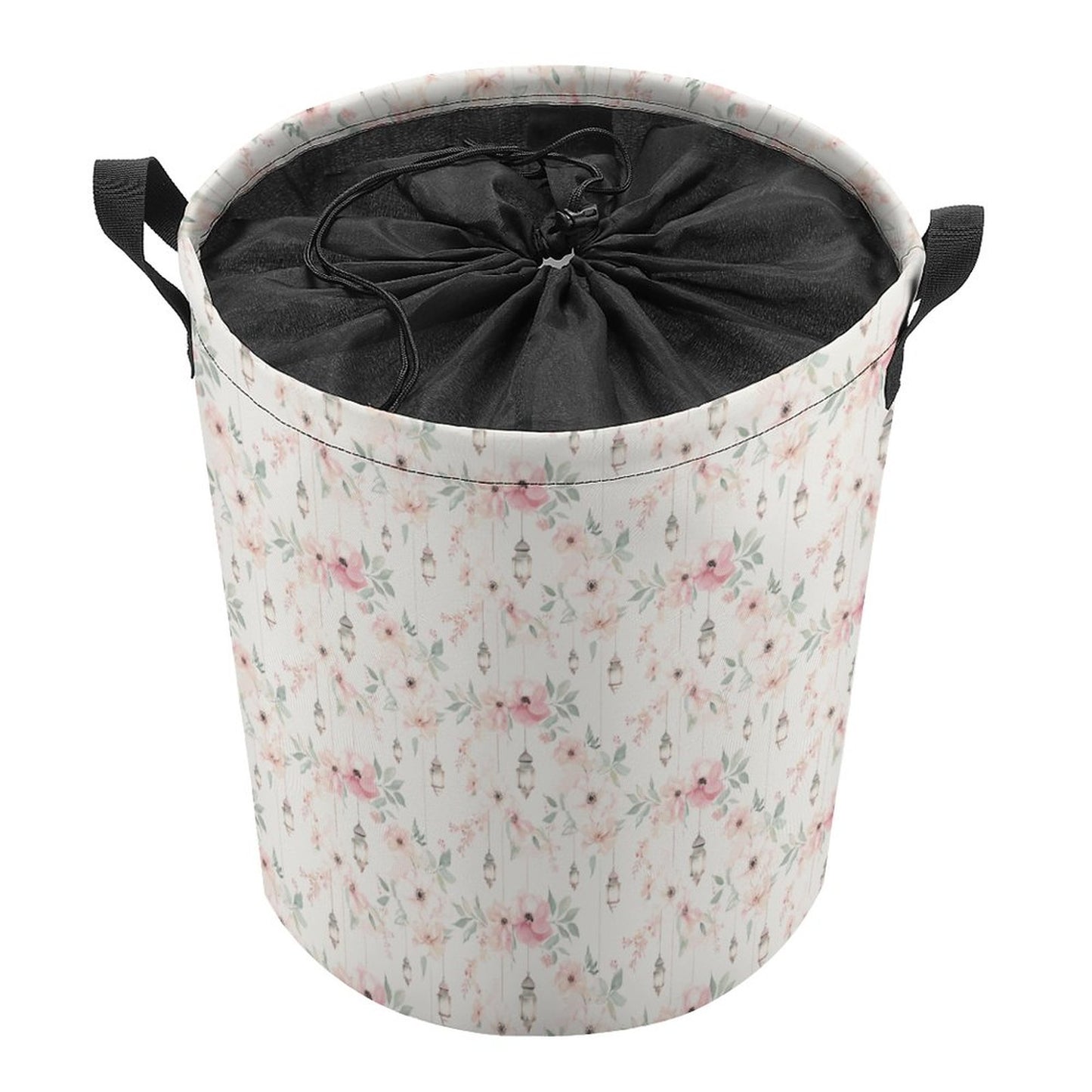 Drawstring collapsible Laundry Basket