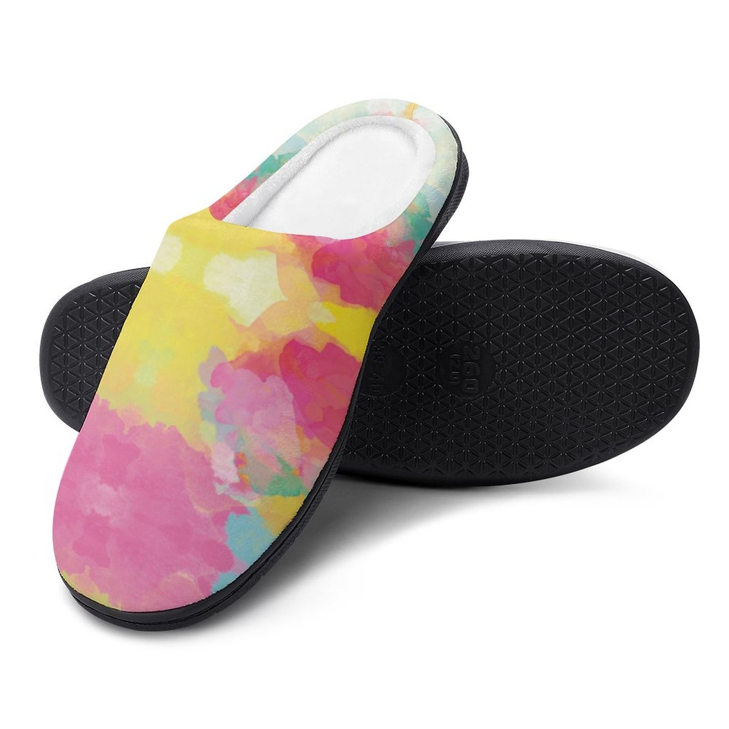 Custom Women's Cotton Slippers for Indoor Wear (All-Over Printing)