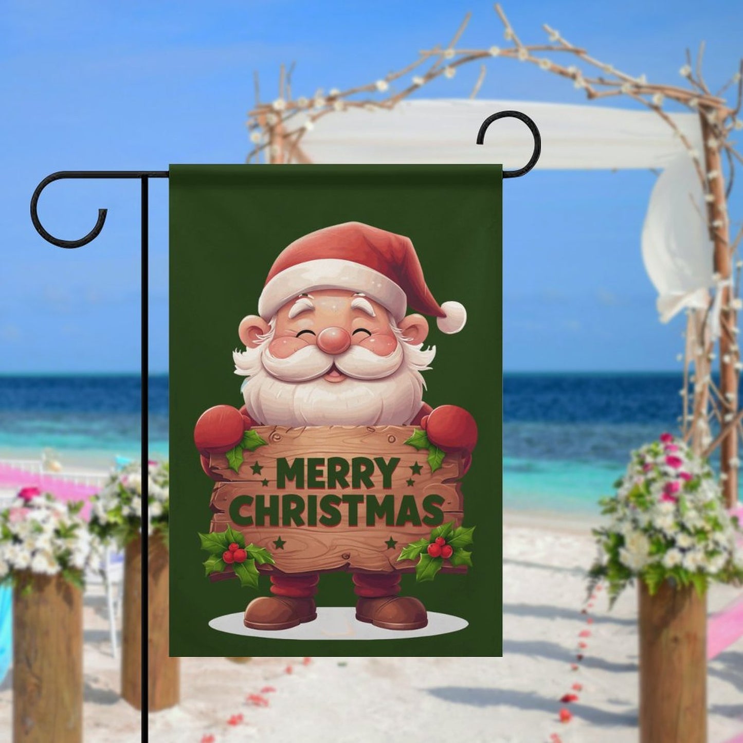 Garden Flag (2 Pics on 2 Sides)-12"x18"