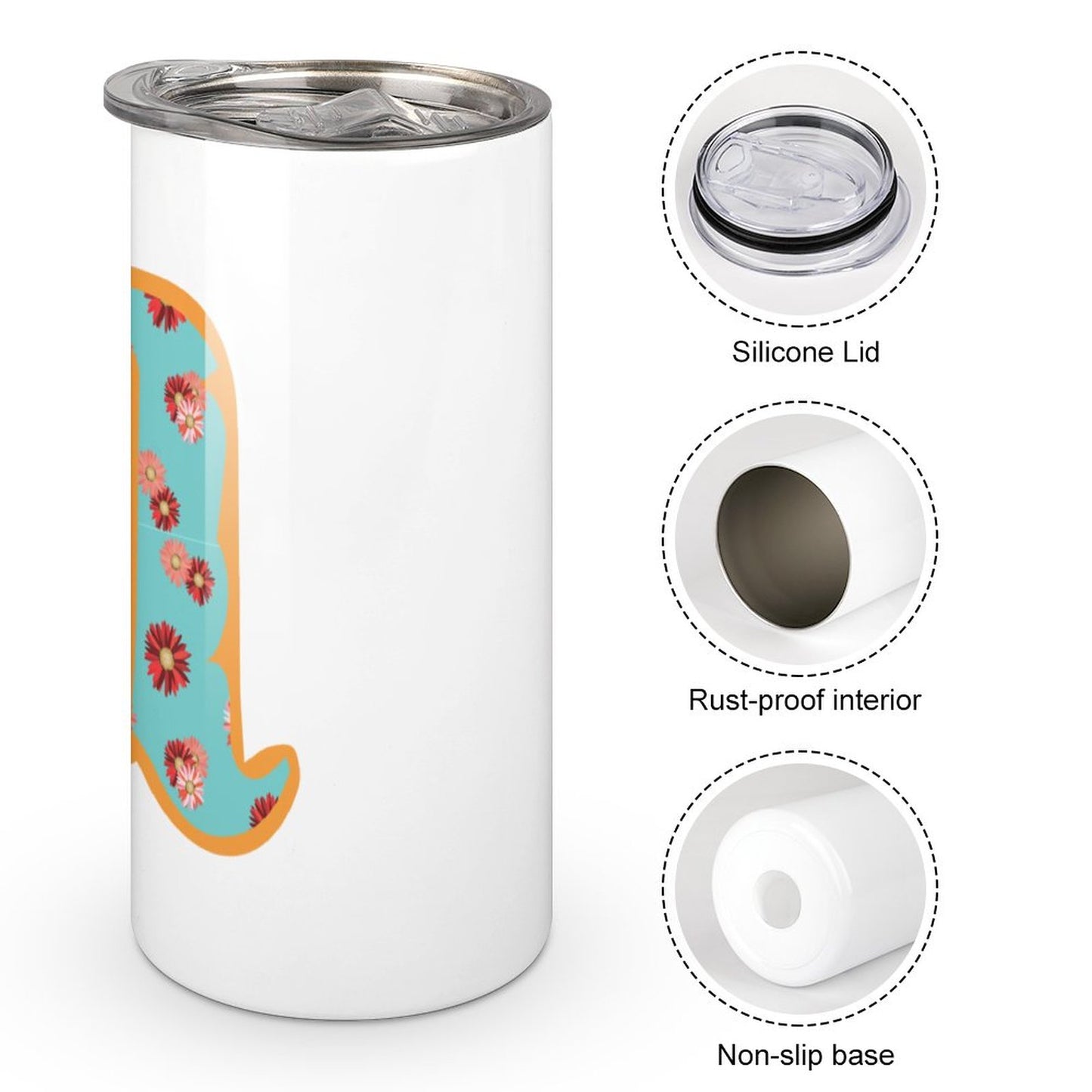 Insulated Drinking Cups with Lids