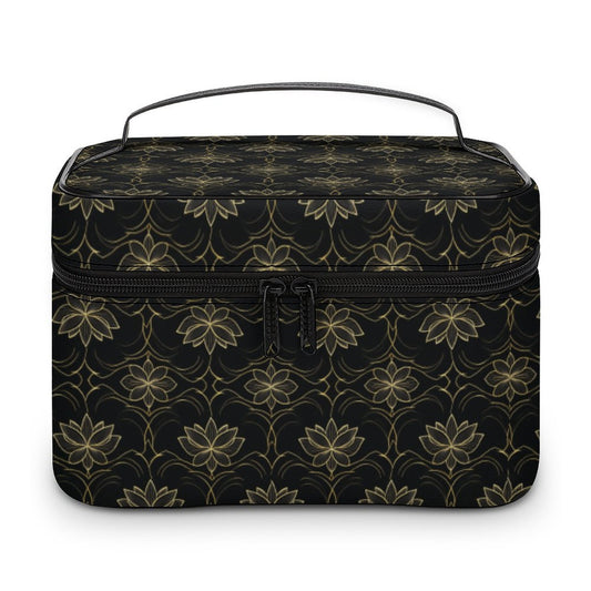 Make-up bag with Lychee pattern PU material