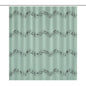 Musical note shower curtain